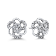 Load image into Gallery viewer, 1/3 Ct Diamond Floral Fashion Earrings Luminous EA0745T-42W

