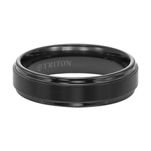 Load image into Gallery viewer, Triton Gents 6mm Black Tungsten Carbide Comfort Fit Band 11-2133BC-G.00
