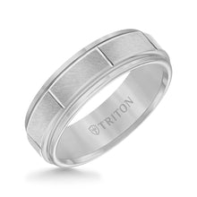 Load image into Gallery viewer, Triton Gents 7mm Tungsten Carbide Comfort Fit Band 11-2229C-G.00
