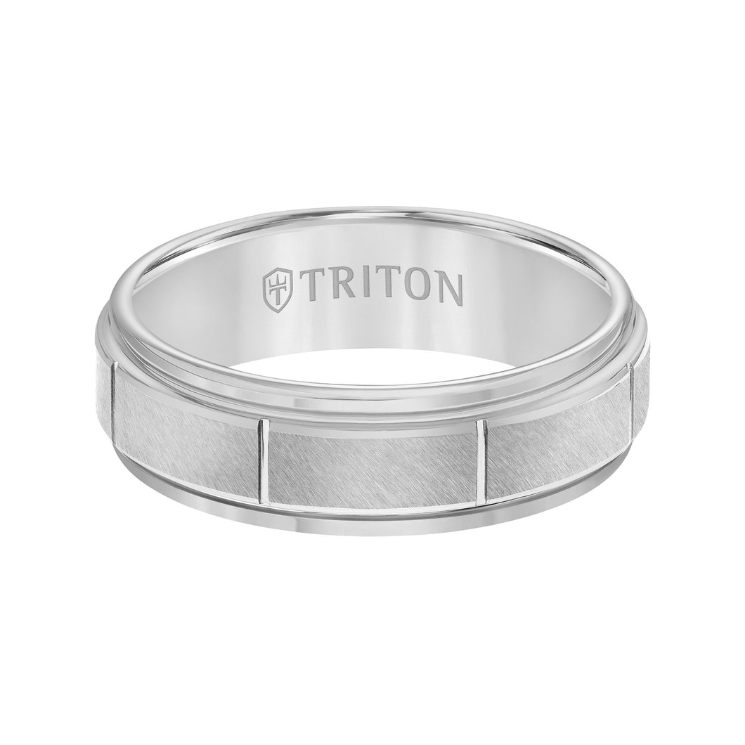 Triton Gents 7mm Tungsten Carbide Comfort Fit Band 11-2229C-G.00