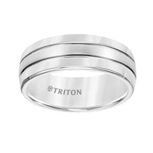 Load image into Gallery viewer, Triton Gents 8mm Tungsten Carbide Comfort Fit Band 11-2926HC-G.01
