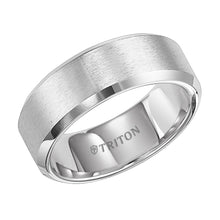 Load image into Gallery viewer, Triton Gents 8mm Cobalt Brush Finish Comfort Fit Band 11-3470Q-G.01

