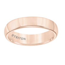 Load image into Gallery viewer, Triton Gents 5mm Rose Tungsten Polished Domed Comfort Fit Band 11-3616RC5-G.00
