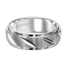 Load image into Gallery viewer, Triton Gents 7.5mm White Tungsten Carbide Comfort Fit Domed Band 11-4421HC-G.00
