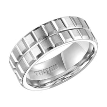 Load image into Gallery viewer, Triton Gents 8mm White Tungsten Carbide Comfort Fit Band 11-4423HC-G.00
