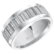 Load image into Gallery viewer, Triton Gents 9mm White Tungsten Carbide Comfort Fit Band 11-4652HC-G.00
