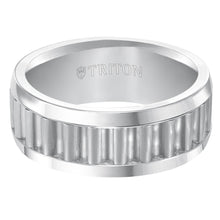 Load image into Gallery viewer, Triton Gents 9mm White Tungsten Carbide Comfort Fit Band 11-4652HC-G.00
