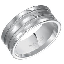 Load image into Gallery viewer, Triton Gents 9mm White Tungsten Carbide Comfort Fit Band 11-4653HC-G.00
