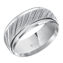 Load image into Gallery viewer, Triton Gents 9mm White Tungsten Carbide Comfort Fit Band 11-4654HC-G.00
