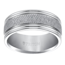 Load image into Gallery viewer, Triton Gents 9mm White Tungsten Carbide Comfort Fit Band 11-4656HC-G.00
