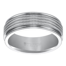 Load image into Gallery viewer, Triton Gents 7.5mm White Tungsten Carbide Comfort Fit Band 11-4660HC-G.00
