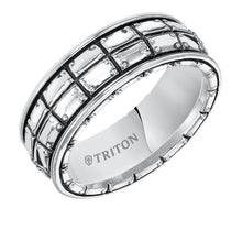 Load image into Gallery viewer, Triton Gents 8mm Sterling Silver Comfort Fit Band 11-5274SV-G.00
