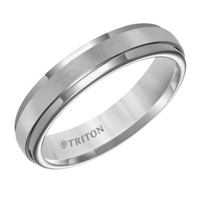 Triton Gents 5mm Tungsten Carbide Satin Finish Comfort Fit Band 11-5576C5-G.00