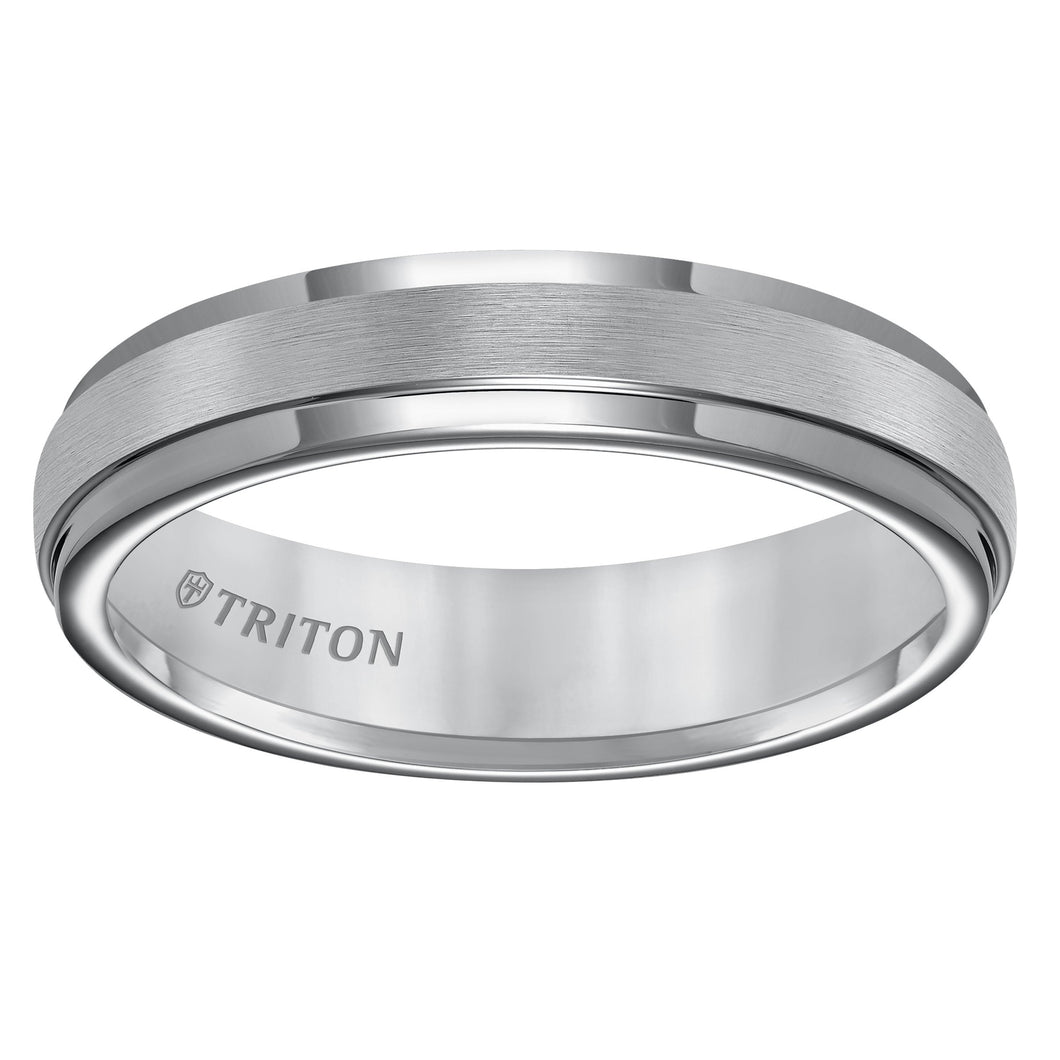 Triton Gents 5mm Tungsten Carbide Satin Finish Comfort Fit Band 11-5576C5-G.00