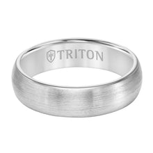 Load image into Gallery viewer, 6mm White Tungsten Carbide Gents Band
