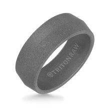 Load image into Gallery viewer, Triton RAW Wedding Band with Innovative Raw Matte Finish and Flat Edge 11-RAW0107C8-G
