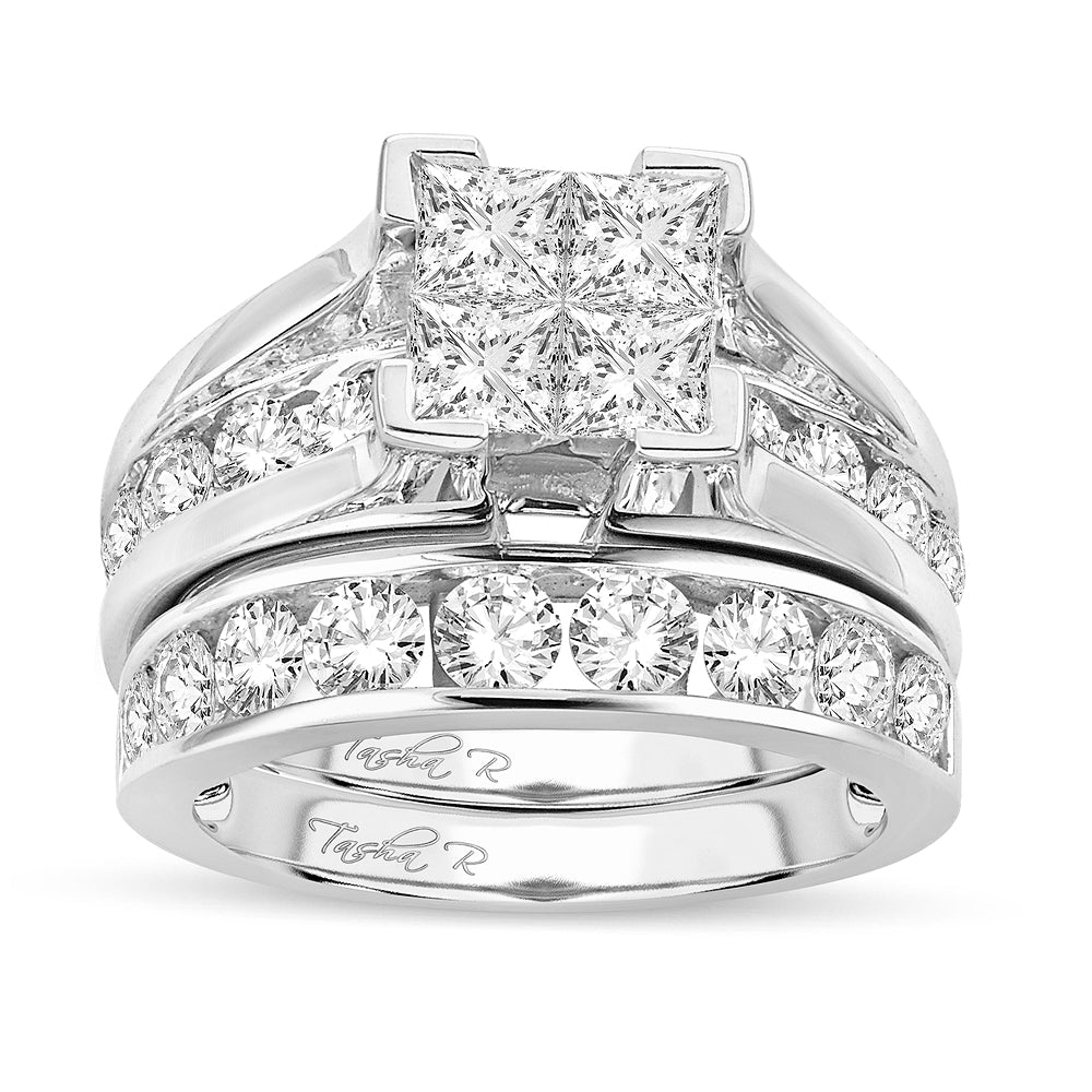 Men's Jewelry Water Diamond Heart Arrow White Zircon Ring - Temu
