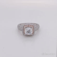 Load and play video in Gallery viewer, Ladies Scott Kay Semi Mount with Rose Gold and 0.91 Carat Diamond Ring
