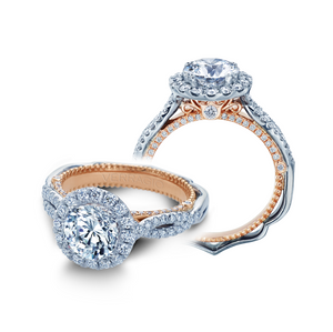 Verragio Twist Shank Diamond Engagement Ring AFN-5068CU-2WR