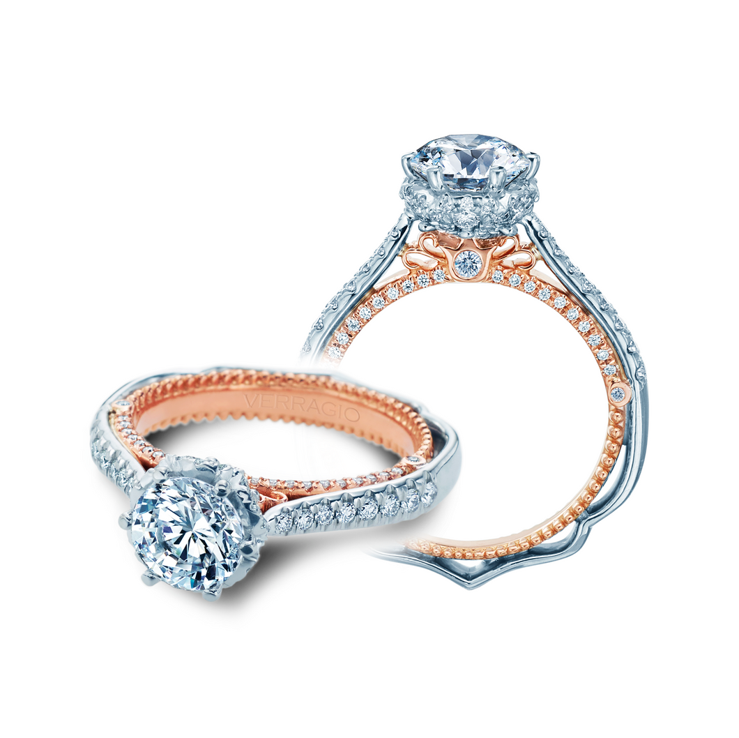 Verragio Venetian Six Prong Diamond Engagement Ring AFN-5070D-2WR