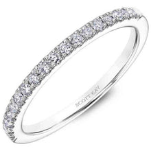 Load image into Gallery viewer, Ladies Gold Shared Prong Wedding Band with .22ctw diamonds
