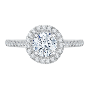 Round Diamond Engagement Ring CARIZZA CA0050E-37WP