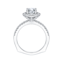 Load image into Gallery viewer, Euro Shank Round Diamond Engagement Ring CARIZZA CA0058E-37W
