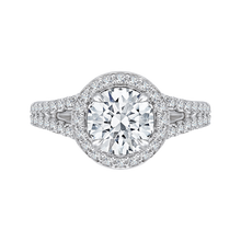 Load image into Gallery viewer, Diamond Engagement Ring with Split Shank CARIZZA CA0093E-37W
