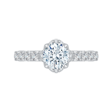 Load image into Gallery viewer, Round Diamond Engagement Ring CARIZZA CA0097E-37W
