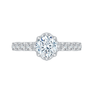 Round Diamond Engagement Ring CARIZZA CA0097E-37W