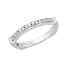 Load image into Gallery viewer, Cathedral Diamond Wedding Band CARIZZA CA0099B-37W
