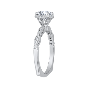 Round Diamond Engagement Ring CARIZZA CA0104E-37W
