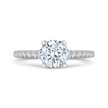 Load image into Gallery viewer, Round Diamond Engagement Ring CARIZZA CA0106E-37W
