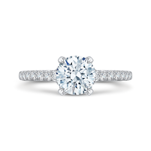Round Diamond Engagement Ring CARIZZA CA0106E-37W
