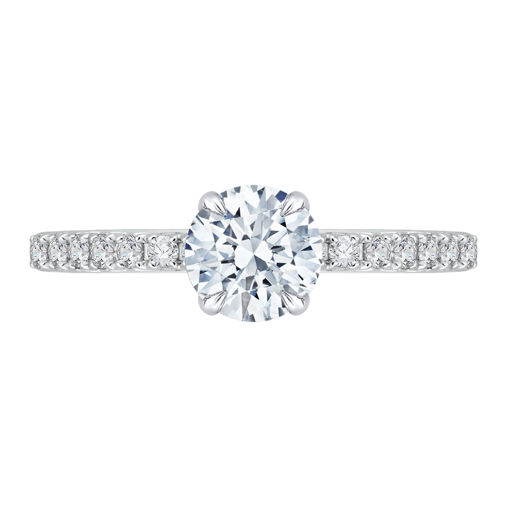 Semi-Mount Diamond Engagement Ring CARIZZA CA0111E-37WY