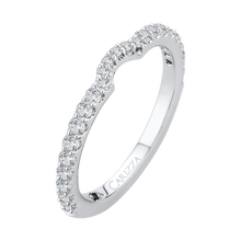 Load image into Gallery viewer, Cathedral Style Diamond Wedding Band CARIZZA CA0120B-37W
