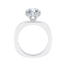 Load image into Gallery viewer, Three Row Diamond Engagement Ring CARIZZA CA0133EQ-37W-1.50
