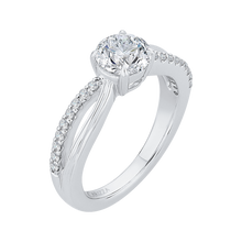 Load image into Gallery viewer, Split Shank Diamond Engagement Ring CARIZZA CA0135EH-37W
