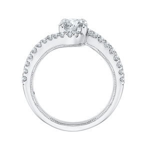 Round Diamond Promise Engagement Ring CARIZZA CA0137EH-37W