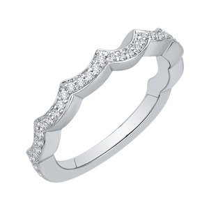 Infinity Winding Diamond Wedding Band CARIZZA CA0143BQ-37W
