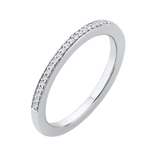 Load image into Gallery viewer, Channel and Pave Basket Diamond Wedding Band CARIZZA CA0144BH-37W

