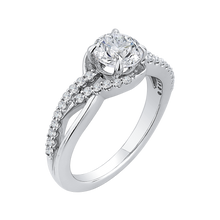 Load image into Gallery viewer, Round Diamond Engagement Ring CARIZZA CA0149EH-37W
