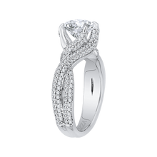 Load image into Gallery viewer, Forever Twisting Diamond Engagement Ring CARIZZA CA0151EQ-37W-1.50
