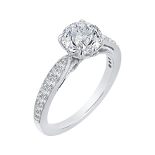 Load image into Gallery viewer, Charm Tapering Diamond Engagement Ring CARIZZA CA0152EH-37W-1.50
