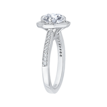 Load image into Gallery viewer, Cathedral Style Round Diamond Engagement Ring CARIZZA CA0159EH-37W-1.50
