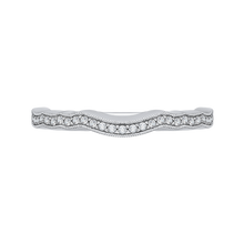 Load image into Gallery viewer, Diamond Studded Semi Eternity Ladies Wedding Band CARIZZA CA0163BH-37W
