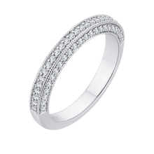 Load image into Gallery viewer, Diamond Studded Wedding Band CARIZZA CA0168BH-37W-1.50
