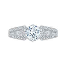 Load image into Gallery viewer, Split Shank Diamond Engagement Ring CARIZZA CA0174EH-37W
