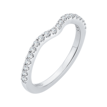 Load image into Gallery viewer, Curved Diamond Wedding Band CARIZZA CA0177BH-37W
