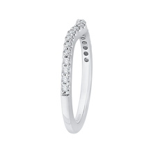 Load image into Gallery viewer, Curved Diamond Wedding Band CARIZZA CA0177BH-37W
